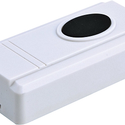 Funkgong VISIO mit 32 Klingeltnen + roter LED, IP44 / IP20, max. 65 dB(A), Batteriebetrieb, max. 80 Meter