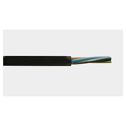 Rubber hose line H07RN-F 5G1.5, 50m, heavy version, black