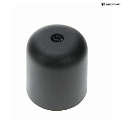 Plastic canopy, /H:65/71mm, black