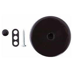 Rosone a soffitto, Nero