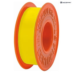 Insulating tape, 10m x 15mm, yellow