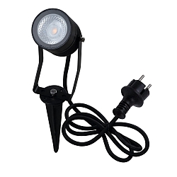 LED Erdspiestrahler PASAS, 6W, 3000K, 410lm, IP65, anthrazit