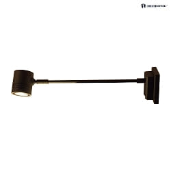 Outdoor Displayleuchte BORNEO, IP65, GU10, dreh-/schwenkbar, anthrazit, 50cm, gerade