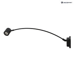 Outdoor Displayleuchte BORNEO, IP65, GU10, dreh-/schwenkbar, anthrazit, 80cm, geschwungen