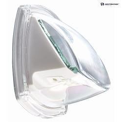 LED Solar Wall luminaire SINTRA, set of 2, 3000K, IP44, white