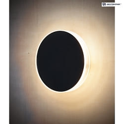 LED Auenwandleuchte MARBELLA, IP65, IK06 schlagfest, 12W 3000K 600lm, schwarz