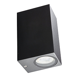 Luminaire mural d'extrieur AMBOS haut bas,  2 flammes GU10 IP44, anthrazit gradable