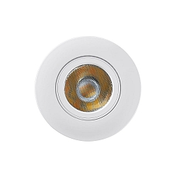 Apparecchio da incasso per esterni DL8002 CCT Switch, rotazione cardanica IP65, bianco dimmerabile