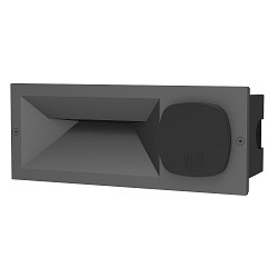 outdoor recessed luminaire MURANO with socket IP54, anthracite 