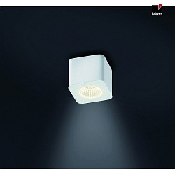 Outdoor LED Deckenleuchte / Badleuchte OSO, IP44, eckig, 7.5W 2700K 370lm 40, CRi >90, dimmbar, mattwei
