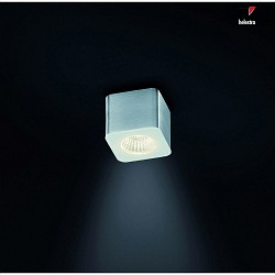 Outdoor LED Deckenleuchte / Badleuchte OSO, IP44, eckig, 7.5W 2700K 370lm 40, CRi >90, dimmbar, aluminium matt