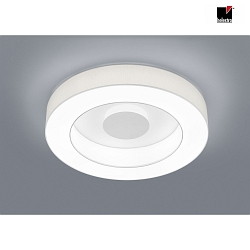 LED Deckenleuchte LOMO, IP20,  65cm, Ringform, 45W 2800K 2840m, CRi >90, dimmbar, Schirm wei