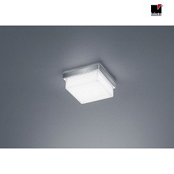 LED Bad-Deckenleuchte COSI 110, IP30, 7W 2900K 610lm, CRi >90, dimmbar, Glas satiniert + poliert, mattnickel