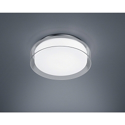 LED Ceiling luminaire OLVI 30 LED Bathroom luminaire, IP44, chrome