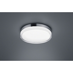 LED Ceiling luminaire TANA 28 LED Bathroom luminaire, IP44, chrome