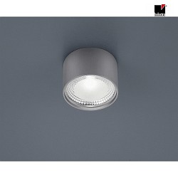 LED Aufbau-Deckenleuchte KARI, IP30, Rund,  11.5cm, 12W 2700K 1030lm, CRi >90, dimmbar, mattnickel