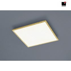 LED Decken-Flchenleuchte RACK, IP20, 40 x 40cm, 21W 2900K 1800lm, CRi >90, dimmbar, blattgold