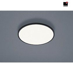 LED Decken-Flchenleuchte RACK, IP20,  40cm, 21W 2900K 1800lm, CRi >90, dimmbar, mattschwarz