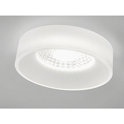 Apparecchio da incasso a soffitto IVA IP44, satinato, bianco dimmerabile
