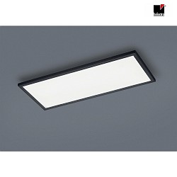 LED Deckenleuchte RACK, IP20, 61 x 26cm, 22W 2900K 1730lm, CRi >90, dimmbar, mattschwarz