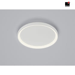 LED Deckenleuchte MORI, IP20,  57cm, 50W 2700/3000K (CCT), CRi >90, dimmbar, Acryldiffusor satiniert, mattwei