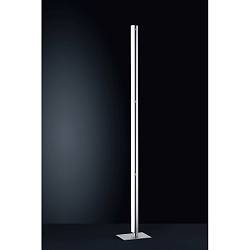 Lampadaire VENTA IP30, chrome, nickel mat, satin, anodis gradable
