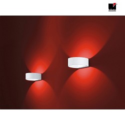 LED Wall luminaire FOSCA LED, IP20, white matt