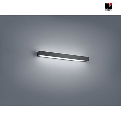 LED Wall luminaire THEIA 60 LED Mirror lamp IP 44 black matt