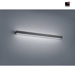 LED Wall luminaire THEIA 90 LED Mirror lamp IP 44 black matt