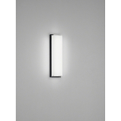 wall luminaire COSI IP30, satined, black matt dimmable