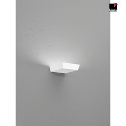 LED Wandleuchte COR, IP20, indirekt, 22W 2700K 1370lm, CRi >90, dimmbar, Aluminium mattwei / Glas klar