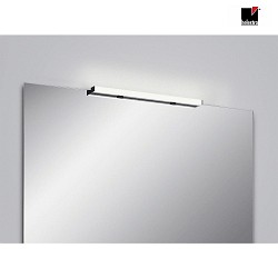 LED Wandleuchte / Spiegelleuchte LADO-S 60, IP44, 12W 2900K 1040lm, CRi >90, schaltbar, mattschwarz