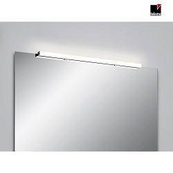 Luminaire de miroir LADO-S 90 IP44, chrome, blanche 