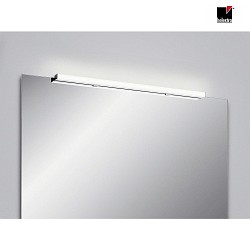 LED Wandleuchte / Spiegelleuchte LADO-S 90, IP44, 18W 2900K 1560lm, CRi >90, schaltbar, chrom