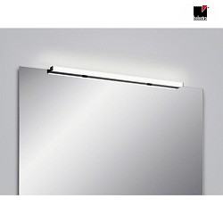 LED Wandleuchte / Spiegelleuchte LADO-S 90, IP44, 18W 2900K 1560lm, CRi >90, schaltbar, mattschwarz
