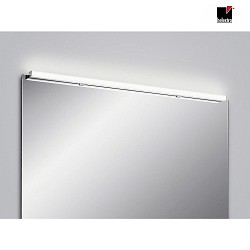 LED Wandleuchte / Spiegelleuchte LADO-S 120, IP44, 24W 2900K 2080lm, CRi >90, schaltbar, chrom