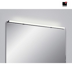 LED Wandleuchte / Spiegelleuchte LADO-S 120, IP44, 24W 2900K 2080lm, CRi >90, schaltbar, mattschwarz