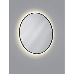 Miroir avec clairage VIDO  70CM Tunable White, indirect IP44, noir 