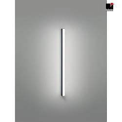 Lampada da parete PONTO-S CCT Switch, diretto, commutabile IP44, nero opaco 