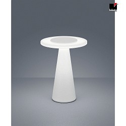 LED Tischleuchte BAX, IP20, 10W 2700K 780lm, mit Touch-Dimmer (3-stufig), mattwei