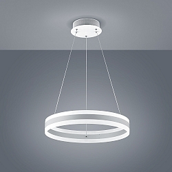 LED Pendant luminaire LIV 60 LED, IP20, white matt