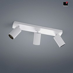 LED Deckenstrahler RIWA, IP20, 3-flammig, 24W 2700K 1440lm 30, CRi >90, dimmbar, mattwei