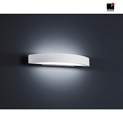 LED Wandleuchte YONA, Bogenform, Up/Down, 37.5cm, 18W 3000K 1430lm, CRi >90, schaltbar, mattwei