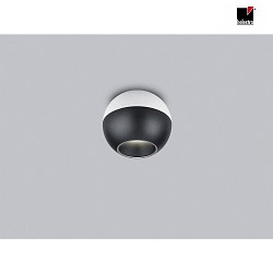 ceiling luminaire ETO IP20, black, white dimmable