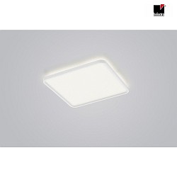 LED Deckenleuchte VESP, Mae: 61 x 61cm, 50W, 3000K, 2870lm, IP20, dimmbar, wei matt