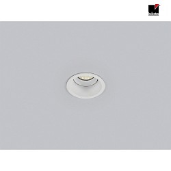 4er Set Deckeneinbau-Downlight NESO, IP20,  8.5cm, GU10, 30 schwenkbar, Aluminium, wei matt