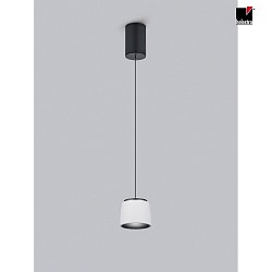 pendant luminaire OVE IP20, black, white dimmable