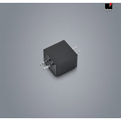 line connector VIGO with plug, magnetic mounting, black matt