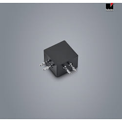 90 connector VIGO with plug, magnetic mounting, black matt