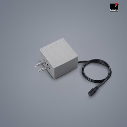 end feed VIGO with plug, magnetic mounting, nickel matt, anodised